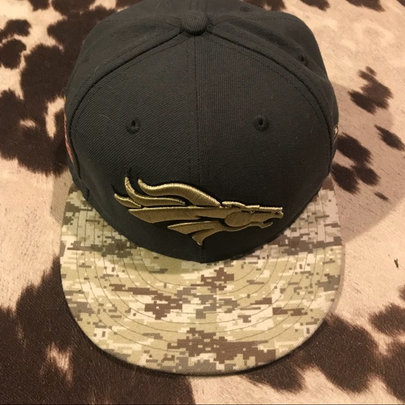 broncos military hat